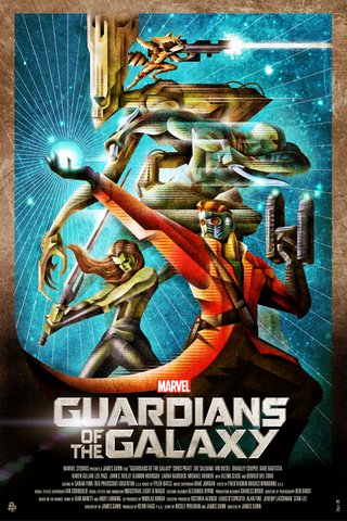 Illustration for article titled There are a lot of fan-made posters for Guardians Of The Galaxy already